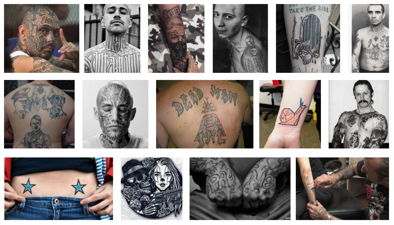 gangsta tattoos designs for men
