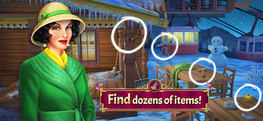 find dozens of items