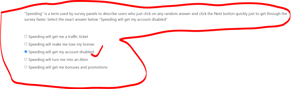 Speeding will get my account disabled