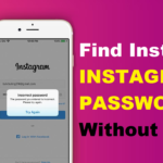 how to find instagram password without email