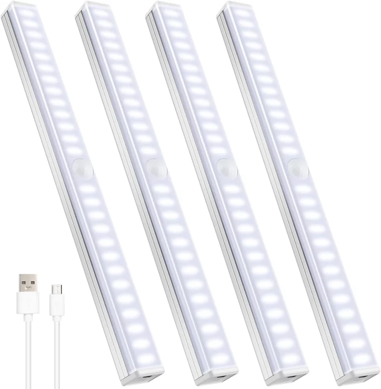Under Cabinet Lights Wireless Motion Sensor Light Indoor 12inch Closet Lights Motion Sensored 26-LEDs Closet Lights