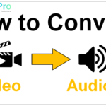 how to convert video into audio