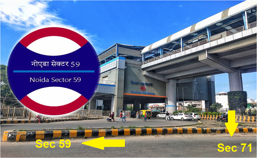 noida sector 59 metro station