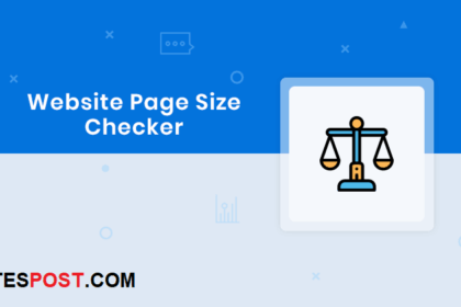 web page size checker