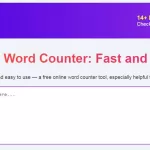 easy word counter tool