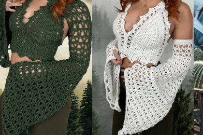 fae crochet top for women