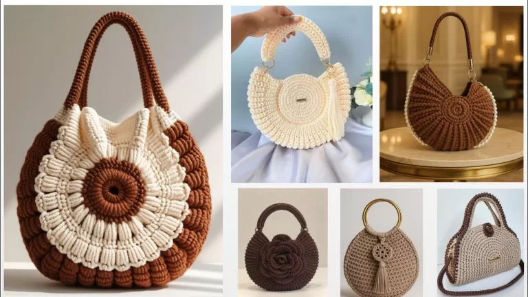 Crafting Elegance: The Art and Allure of Crochet Bags – From Handmade Treasures to Luxury Crossbody Styles
