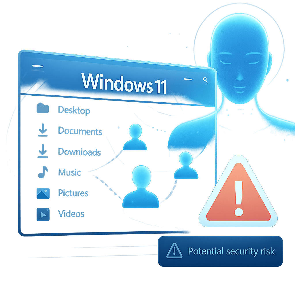 Windows 11 to add an AI agent that runs in background with access to personal folders, warns of security risk