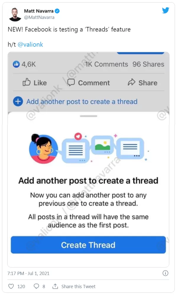 facebook new update in english