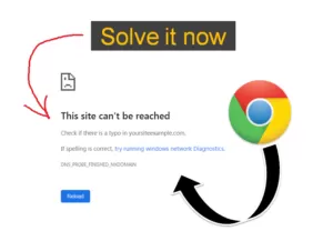this site can't be reached