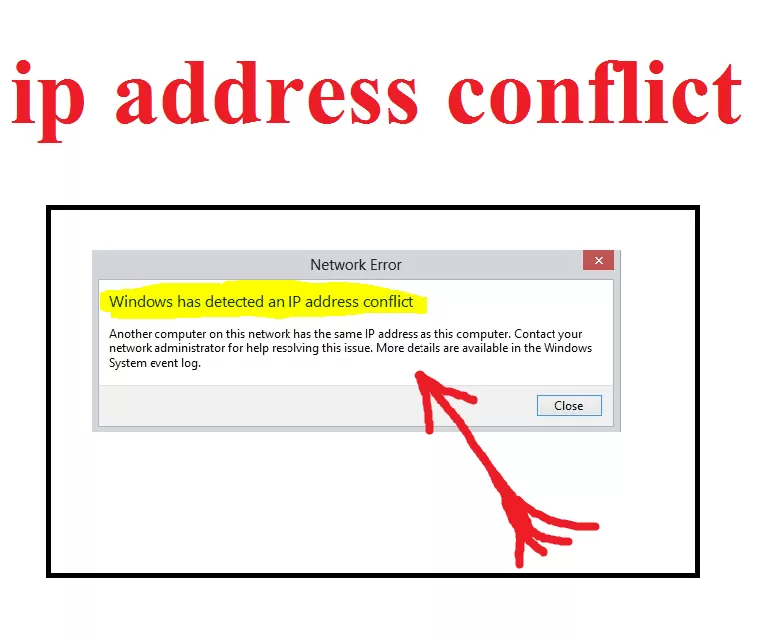 how to fix windows has detected an ip address conflict windows 7