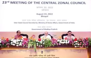 meeting of Central Zonal Council in Bhopal
