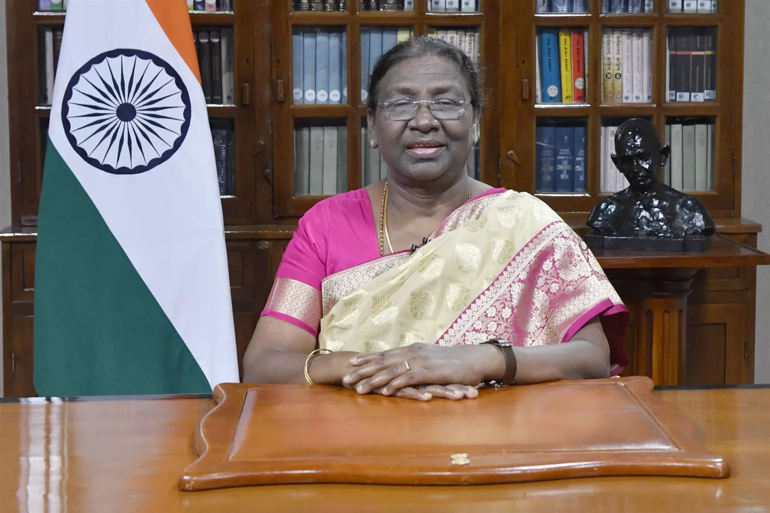 ADDRESS TO THE NATION OF INDIA SMT. DROUPADI MURMU