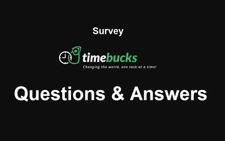 Timebucks.com Timebucks Questions and Answers