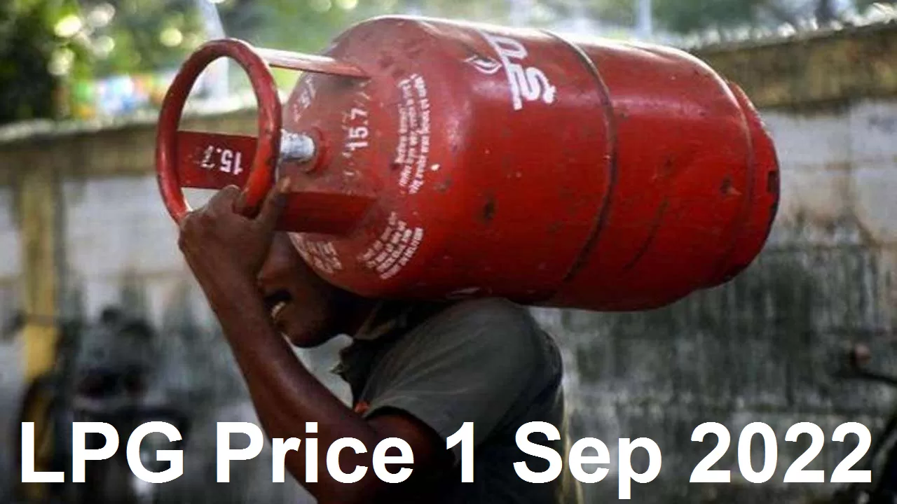 New LPG rates released on 1st September