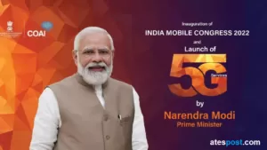 Shri Narendra Modi will launch 5G Services in India on October 01, 2022