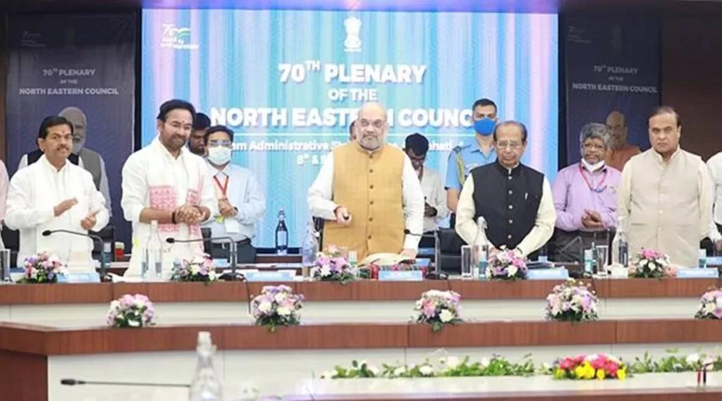 70th Plenary Meeting of the North Eastern Council in Guwahati, Assam today