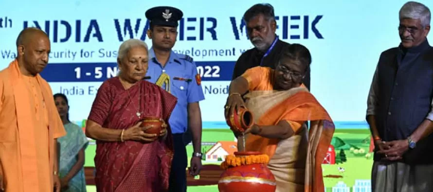 PRESIDENT OF INDIA INAUGURATES 7TH INDIA WATER WEEK