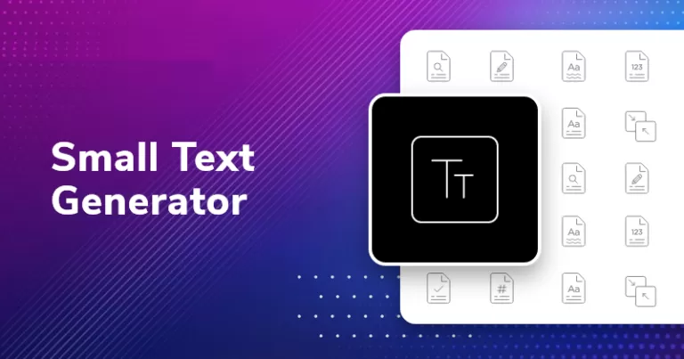 How to Find Small Text Generator Online?