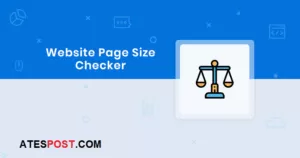 web page size checker