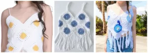 crochet summer top