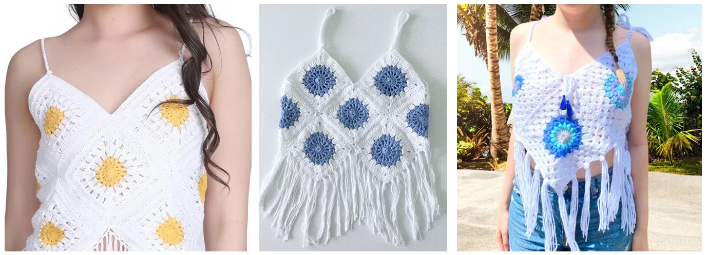 crochet summer top