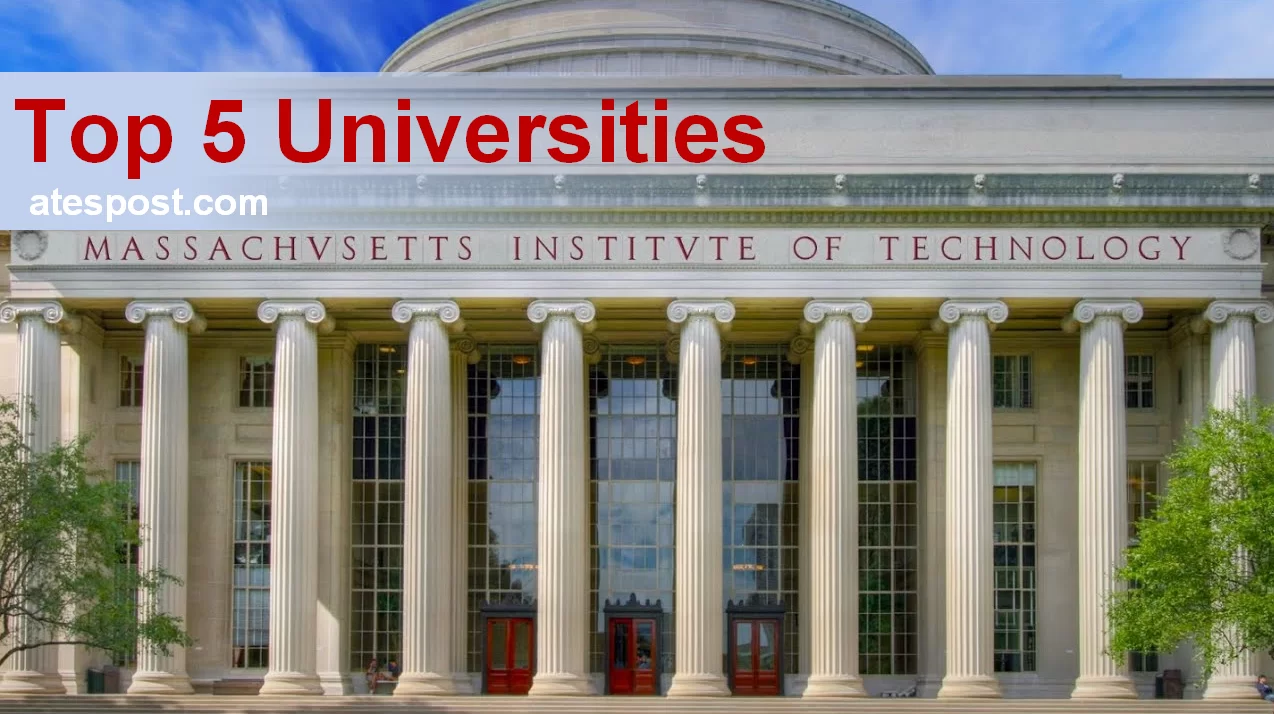 top 5 universities in the USA