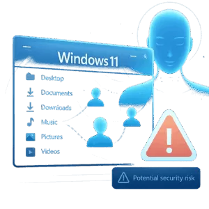 Windows 11 to add an AI agent that runs in background with access to personal folders, warns of security risk