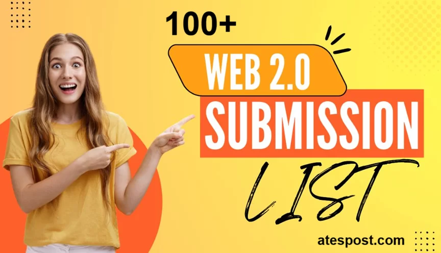 web 2.0 submission sites free with high da and pa
